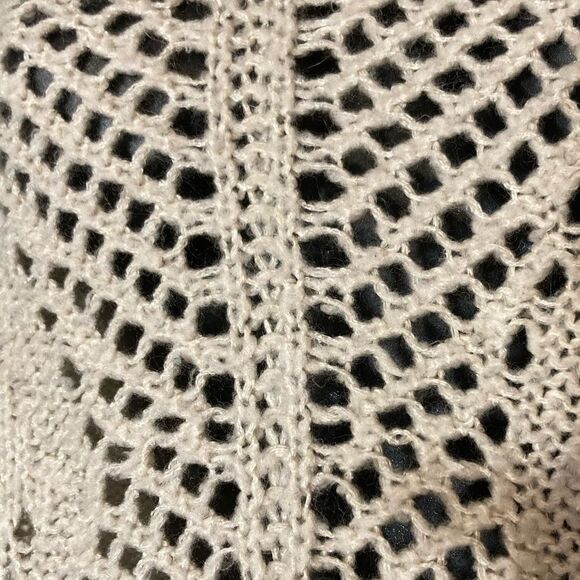 Delia*s vintage 90s cream crochet sweater - Picture 3 of 6